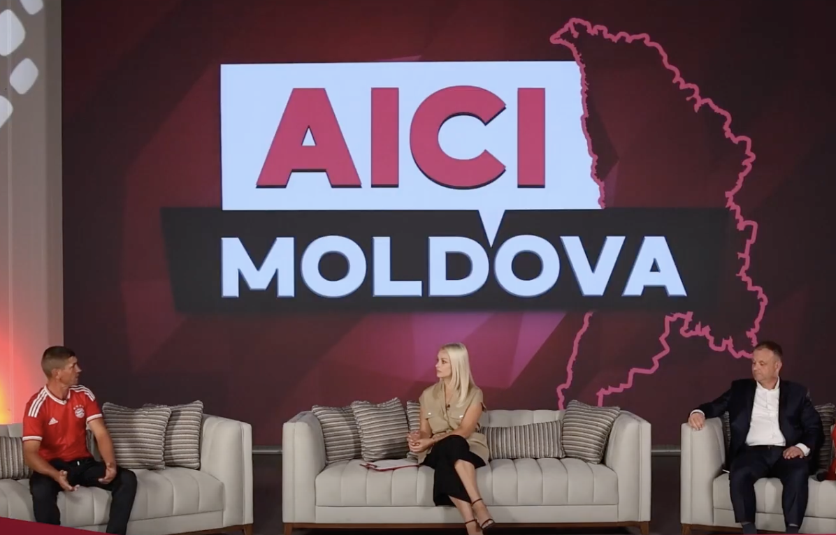 Apariție spectaculoasă la ONE TV: ”Aici Moldova” cu Natalia Cheptene