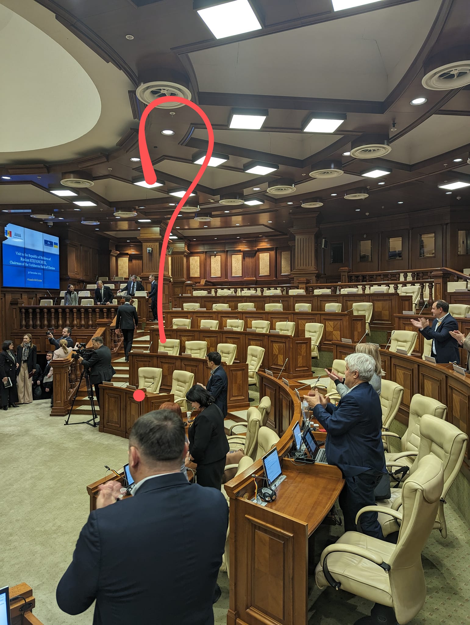 Fracțiunea BCS a boicotat discursul președintelui Radei Supreme a Ucrainei. Gestul a fost criticat