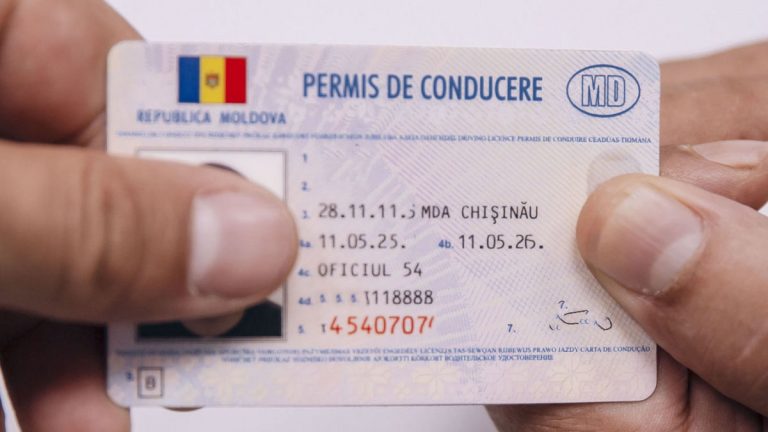 Permis ucrainean fals, vândut cu 2.500 de lei într-un parc din Chișinău. Șase persoane, vizate în dosar