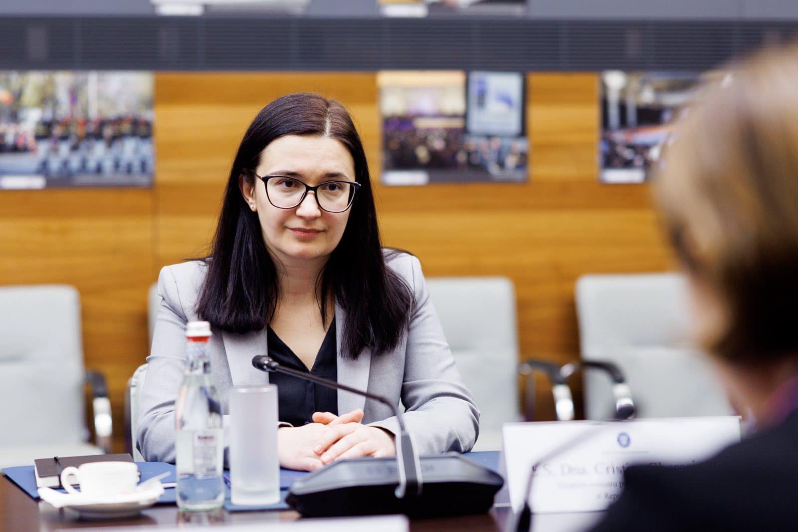 Cristina Gherasimov, prima vizită oficială la București. S-a întâlnit cu președintele Senatului și ministrul de Externe