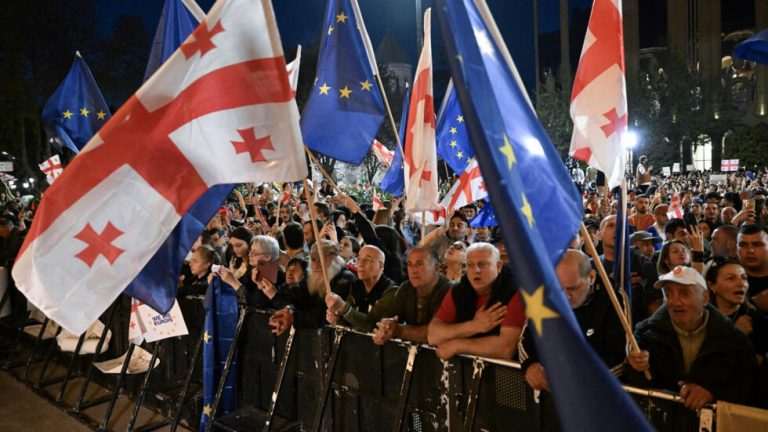 Uniunea Europeană afirmă că aderarea a Georgiei este ,,practic înghețată” din cauza legii privind agenții străini