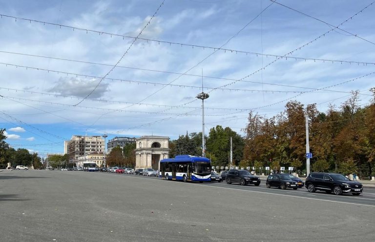 Restricții de circulație în centrul Chișinăului în perioada 23–26 mai. Transportul public va fi redirecționat
