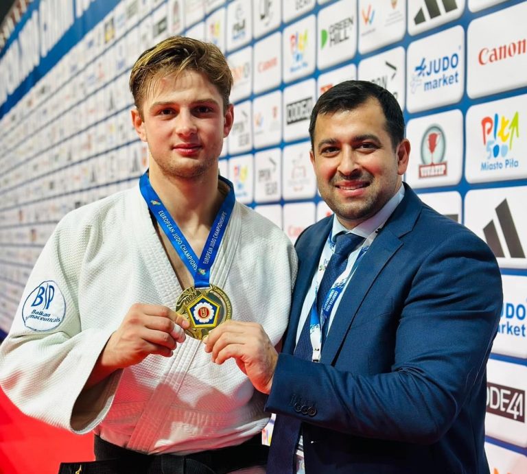 Judocanul Mihail Latîșev a devenit campion european, rezervat vârstei sub 23 de ani