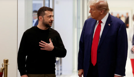 Zelenski susţine că îşi doreşte o „pace durabilă” după întâlnirea cu Trump de la Paris