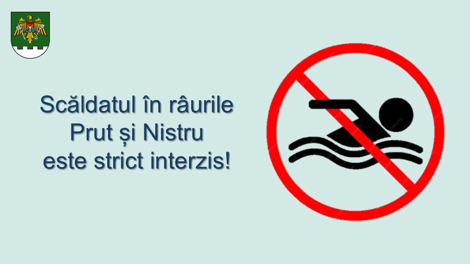 Scăldatul în râurile Prut și Nistru este interzis. Apelul IGPF în contextul scăldatului tradițional de Bobotează