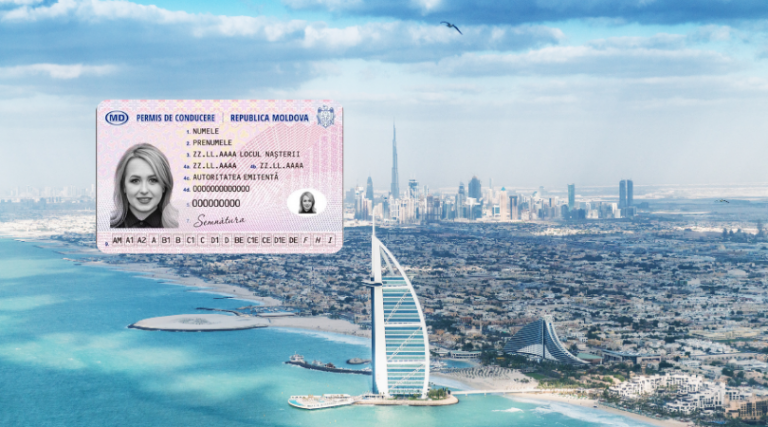 Șoferii moldoveni vor putea preschimba permisul în Emiratele Arabe Unite fără examene