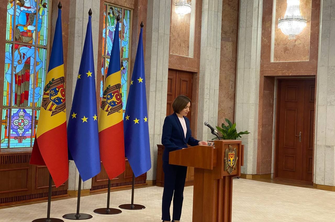 Maia Sandu, după ședința CSS: „Kremlinul creează o criză umanitară pentru a destabiliza Moldova”