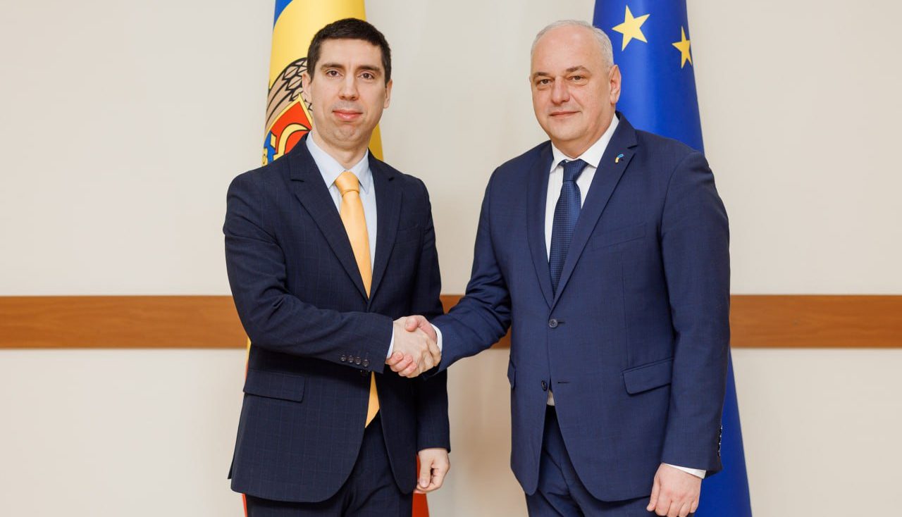 Noul ambasador al Ucrainei în Republica Moldova și-a prezentat scrisorile de acreditare