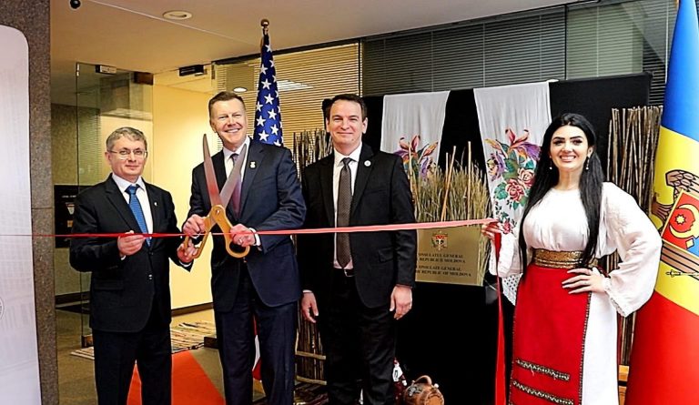 Consulatul Republicii Moldova de la Chicago, inaugurat oficial: „O a doua casă pentru moldovenii din regiune”