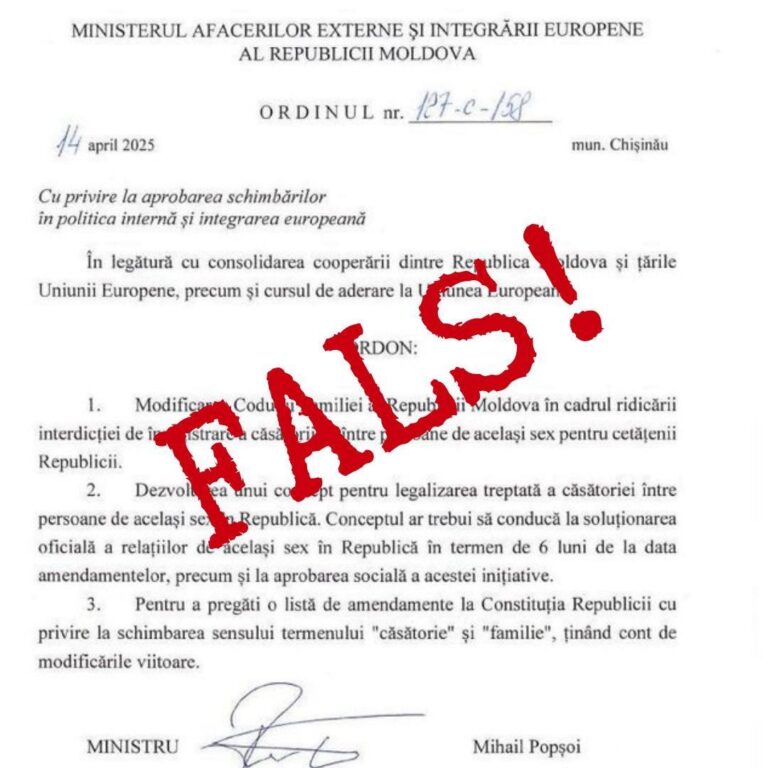 Un ordin fals circulă în spațiul public. Ministerul Afacerilor Externe dezminte informațiile