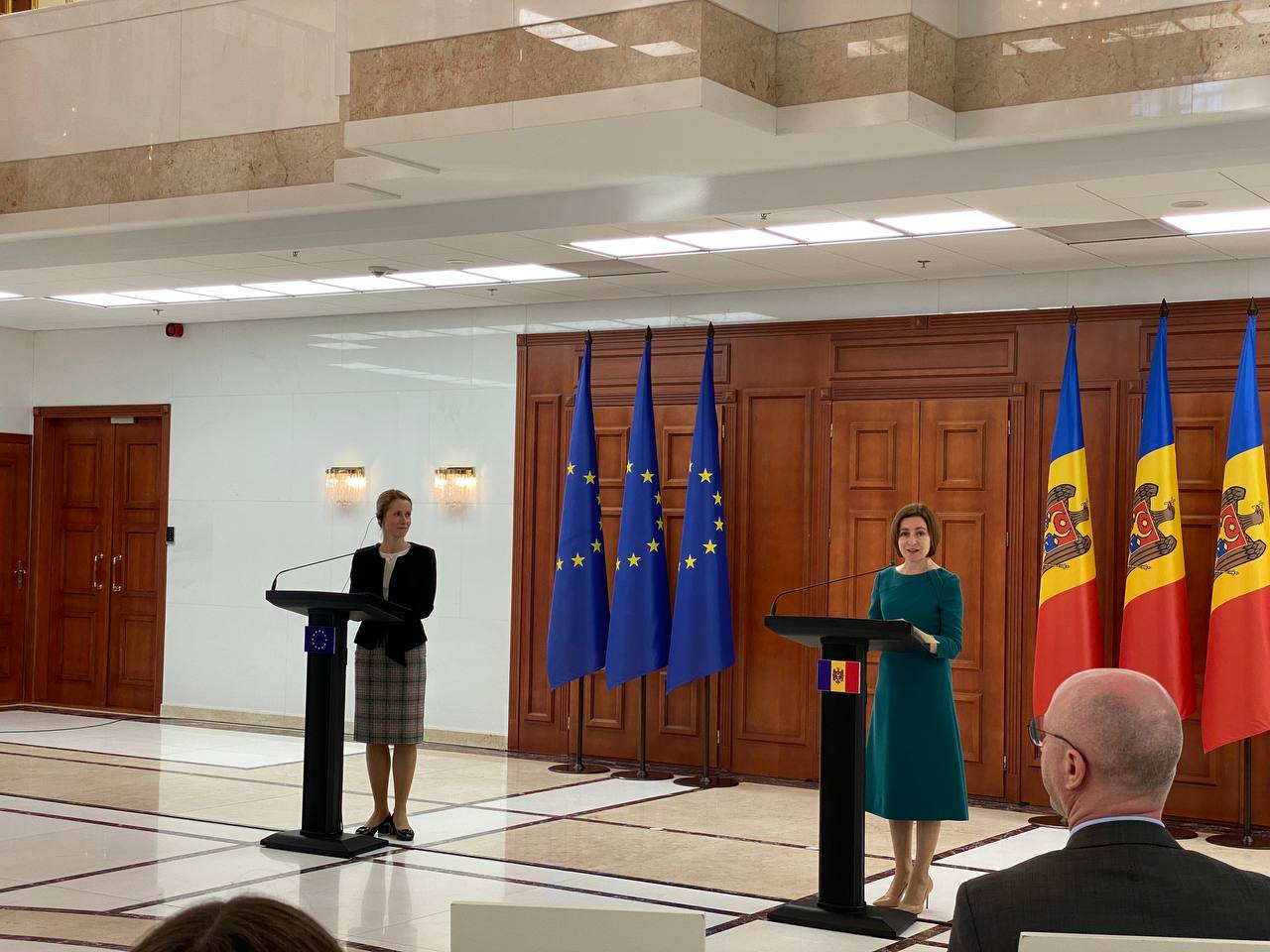 UE oferă Moldovei un nou sprijin de 60 milioane de euro. Suma este destinată consolidării rezilienței țării