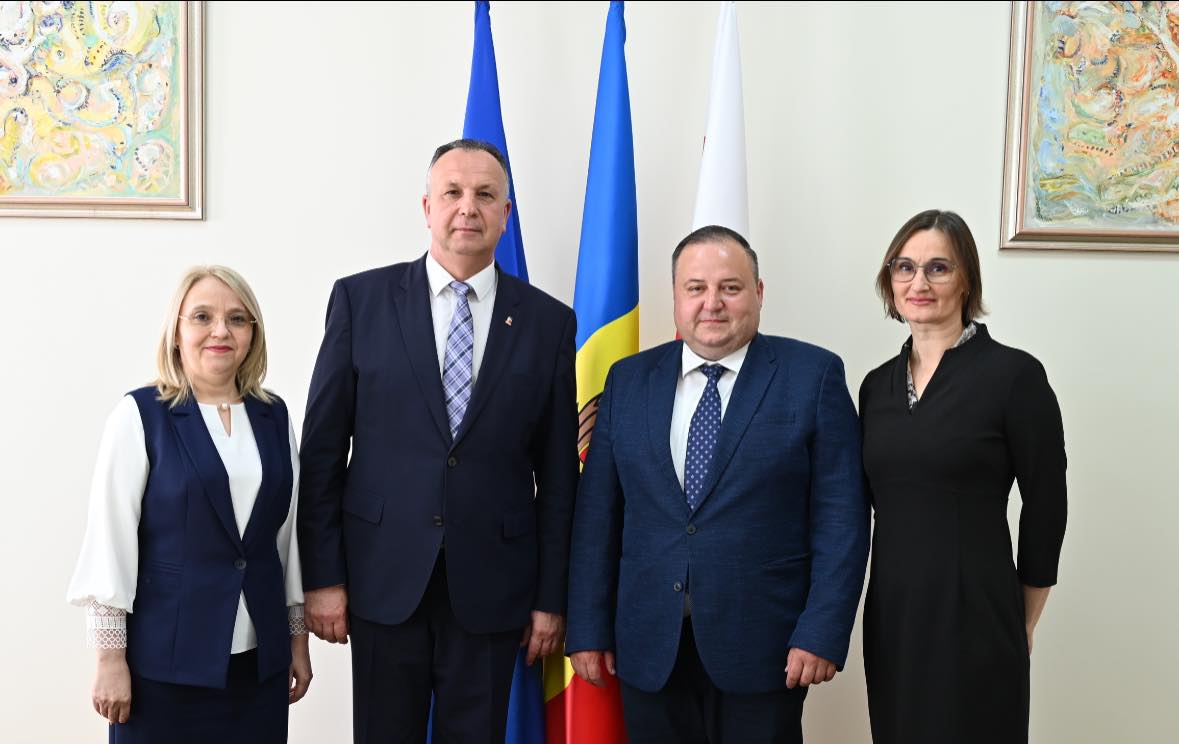 Sprijin pentru învățământul superior din Moldova: DRRM și USMF „Nicolae Testemițanu” discută noi inițiative