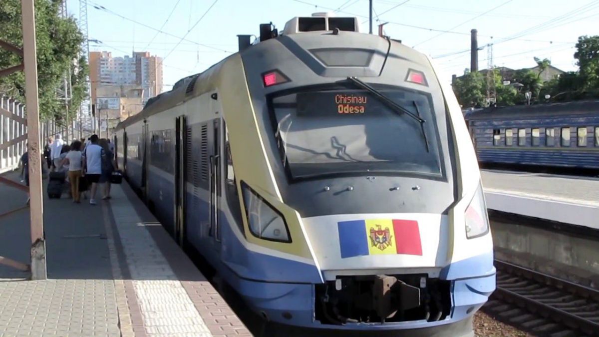 Cursa feroviară Chișinău–Odesa ar putea fi reluată în sezonul estival