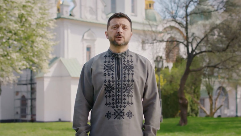 Volodimir Zelenski, mesaj de Paște pentru ucraineni: „Va veni ziua păcii. Ziua Ucrainei”