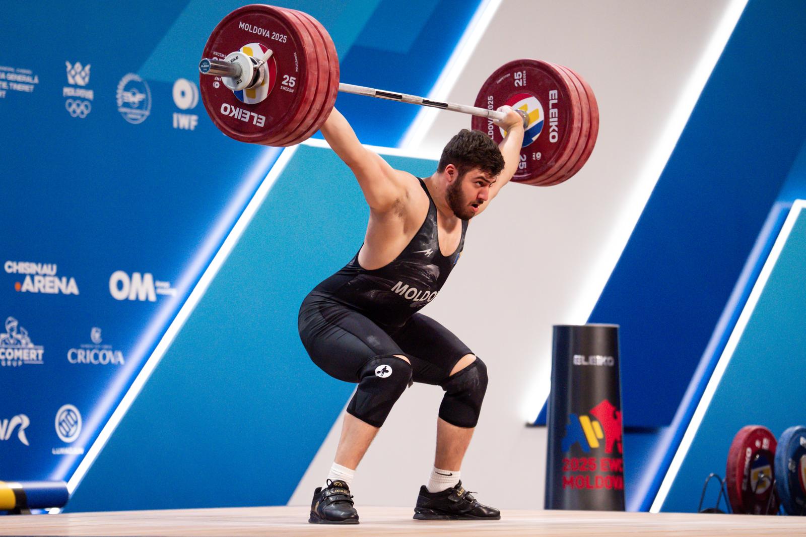 Campionatul European de Haltere: Moldoveanul Tudor Bratu a cucerit trei medalii
