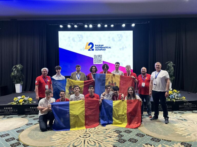 Lotul olimpic al Republicii Moldova a obținut patru medalii la Olimpiada Balcanică de Matematică