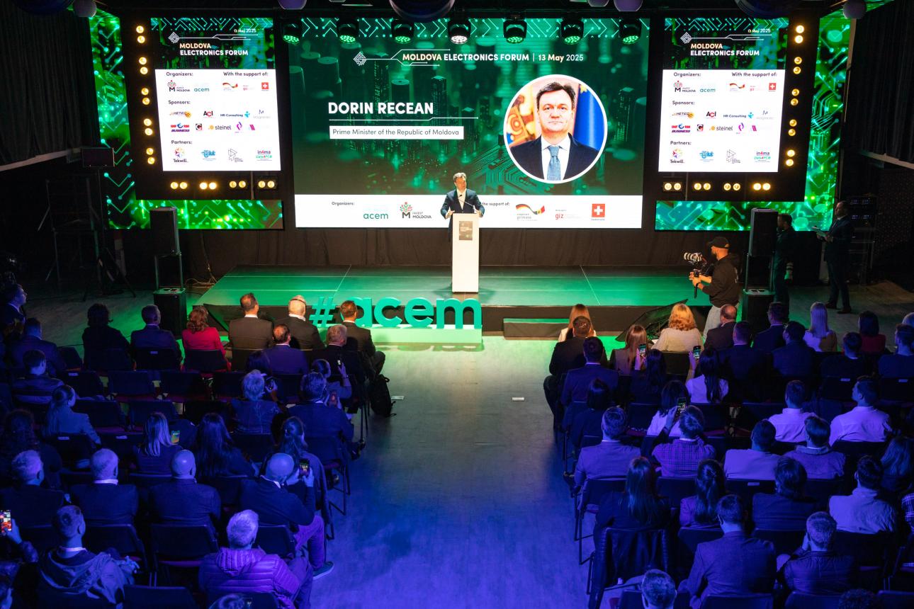 Moldova Electronics Forum, la cea de-a IV-a ediție. Dorin Recean: Putem explora toate oportunitățile din domeniu