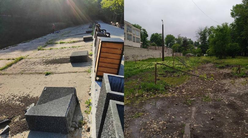 Vandalizarea bunurilor publice și a spațiilor verzi în Chișinău crește. Autoritățile promit că vor găsi făptașii
