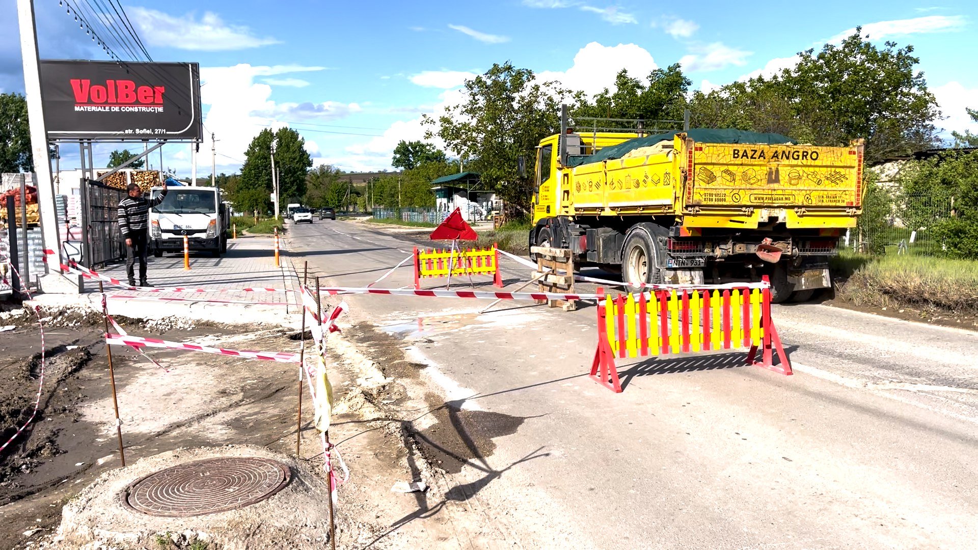 O stradă din municipiul Bălți riscă să se prăbușească. CSE a decis sistarea circulației în zonă