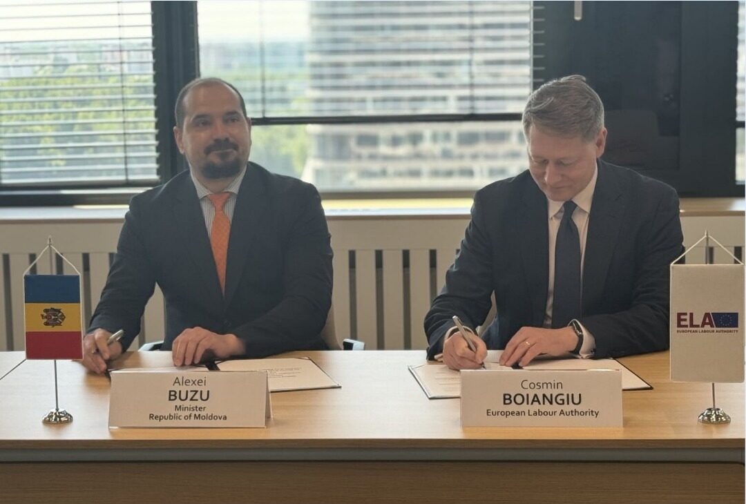 Protecție mai bună pentru moldovenii care muncesc în UE: Moldova semnează un acord