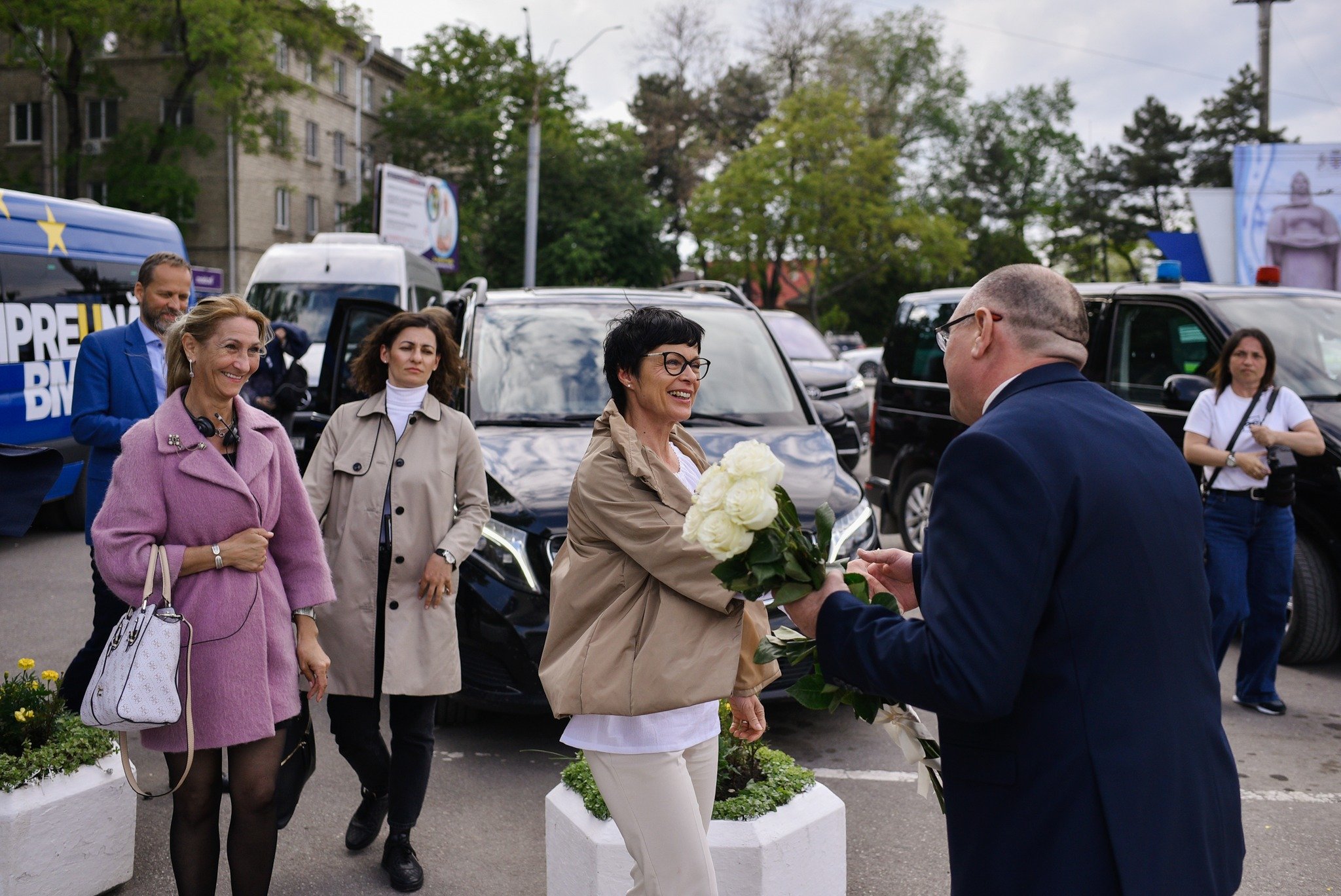 Marta Kos a fost în vizită la Bălți. A discutat cu autoritățile locale și tinerii din regiunea de nord a țării