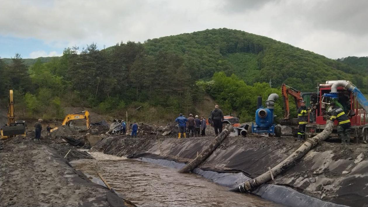 Salina Praid, închisă temporar din cauza inundațiilor: Turiștii moldoveni, nevoiți să-și schimbe planurile de vacanță