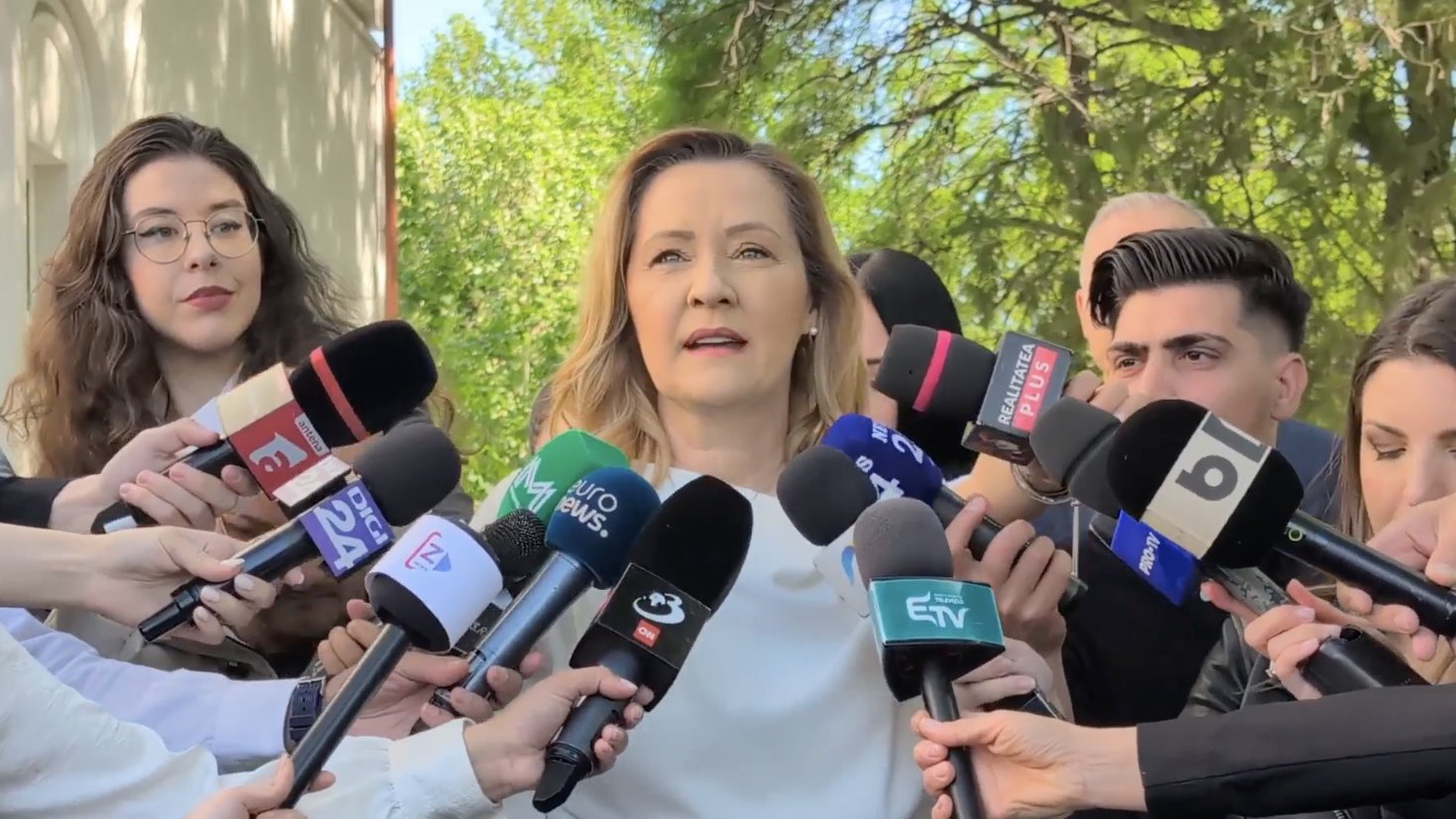 Elena Lasconi a votat: „Românii au ocazia să reseteze sistemul”