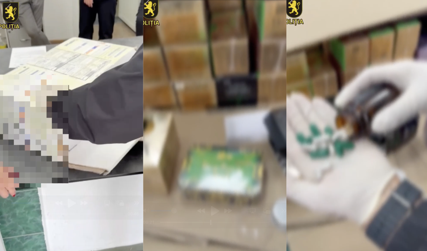Captură de pastile cu efect psihotrop, ascunse într-un colet expediat prin Poșta Moldovei