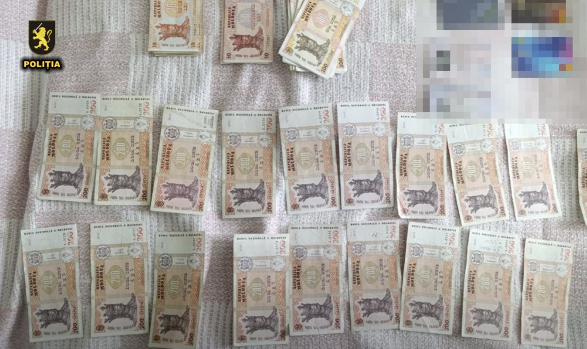 Escrocherie de peste un milion de lei. Cinci persoane au fost reținute de polițiștii din Sîngerei