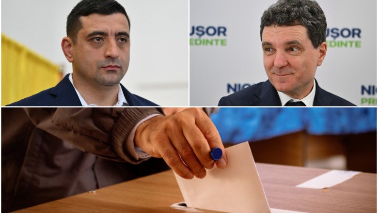George Simion conduce în turul 1 cu 40,96% din voturi. Pe locul al doilea se află Nicușor Dan cu 20,99% din voturi