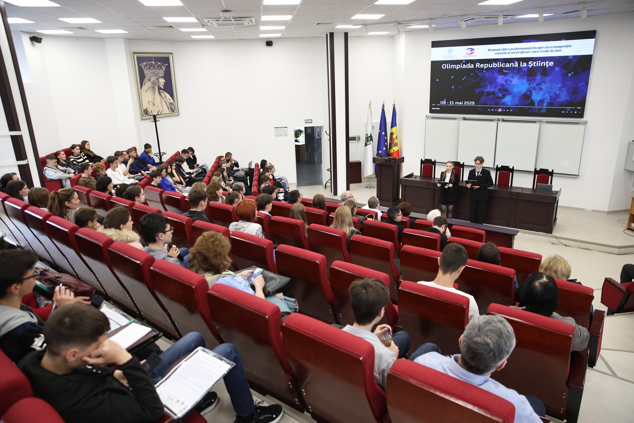 În aceste zile se desfășoară Olimpiada Republicană la Științe. Concursul include probe la chimie, fizică și biologie