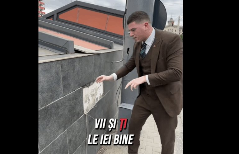 Consilierul PAS, Ion Melnic, pe mâna poliției pentru vandalism. Pretura a depus plângere pe numele lui