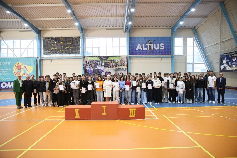 Olimpiada Republicană la Educația fizică: Au fost desemnați 40 de învingători