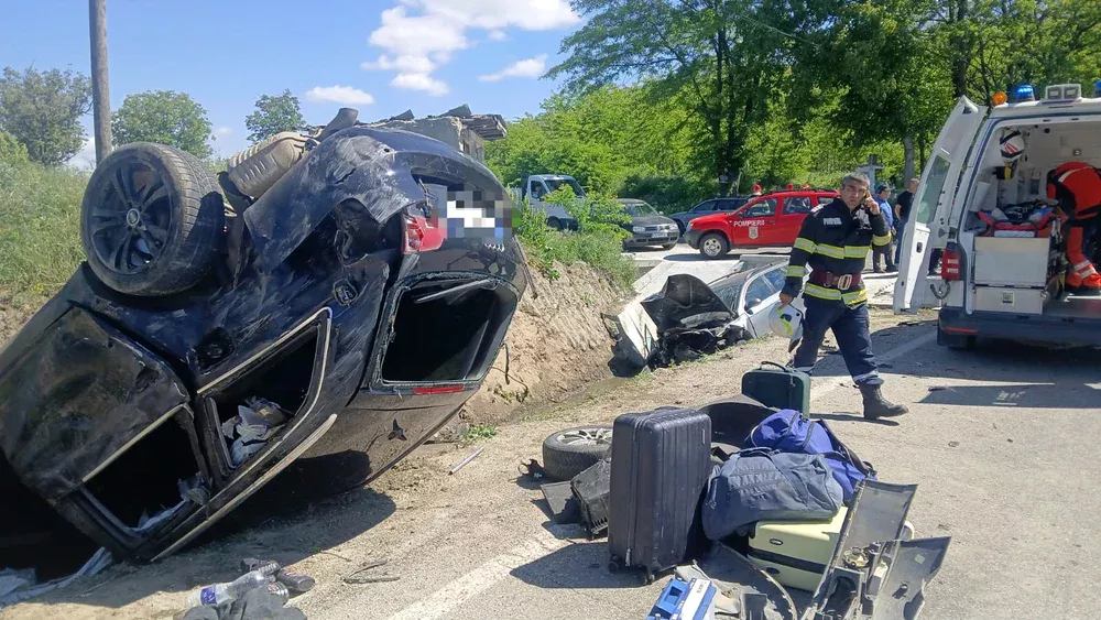 Grav accident rutier în România. 7 persoane au ajuns la spital