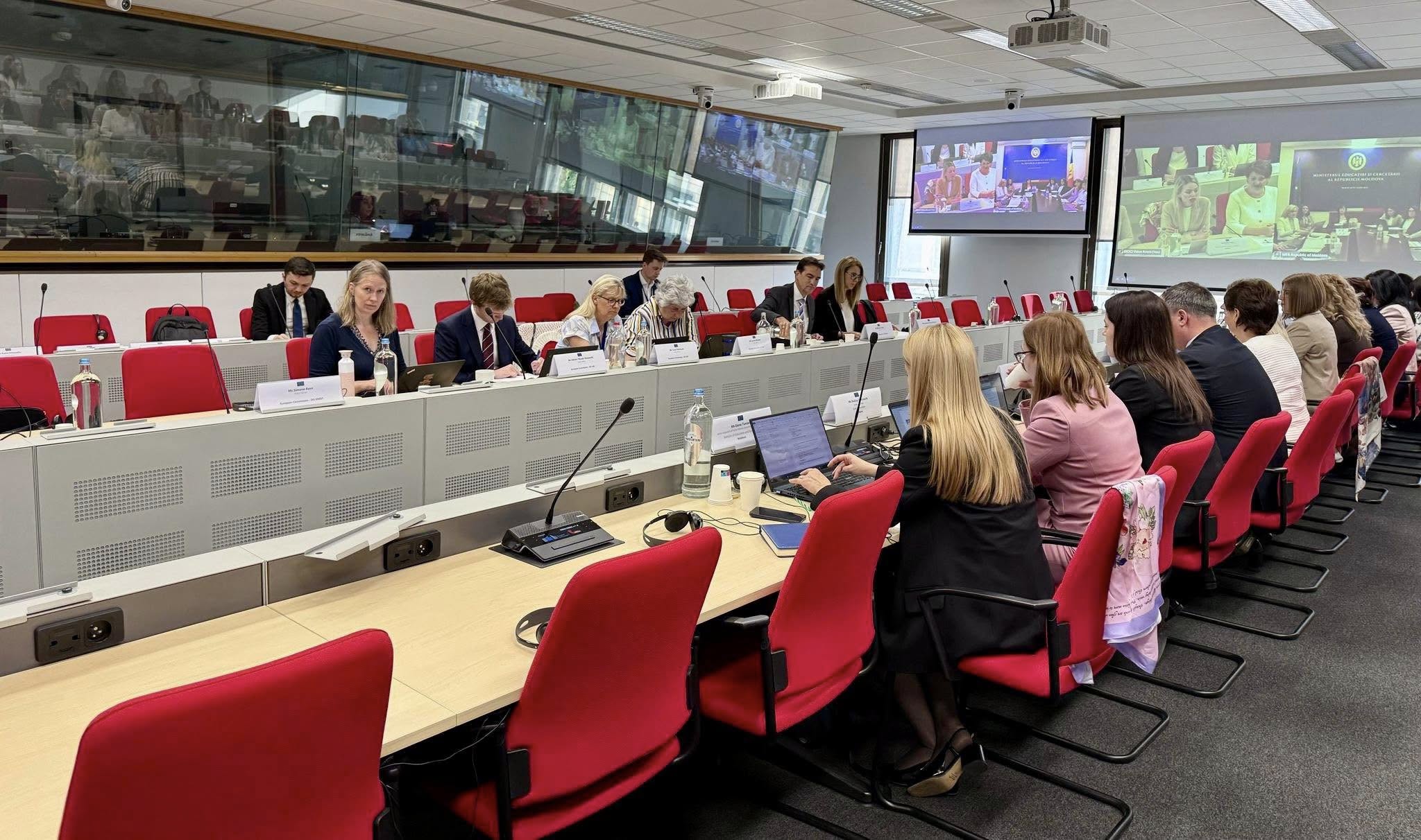 Progresele Moldovei în domeniul educației, prezentate la Bruxelles în cadrul Screening-ului bilateral pe Capitolul 26