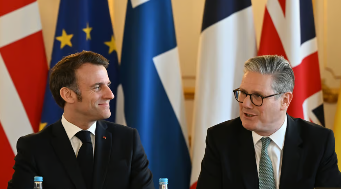 Keir Starmer și Emmanuel Macron au discutat despre războiul din Ucraina