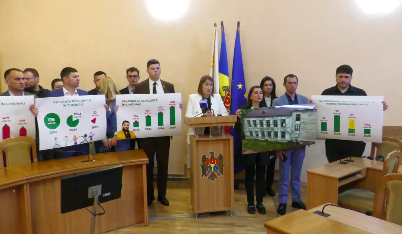 Fracțiunea PAS din CMC vine cu propuneri asupra bugetului municipal și critică lipsa de acțiune a Primăriei Chișinău