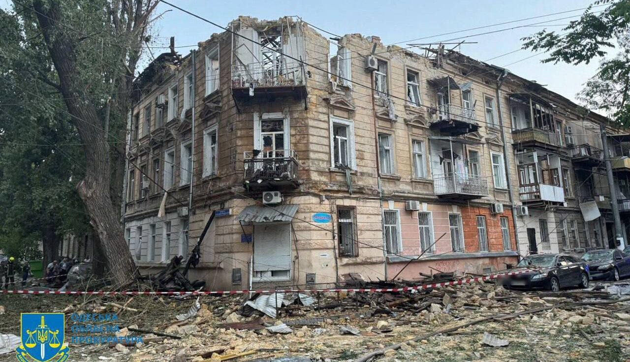 Două persoane au murit în urma atacurilor aeriene rusești asupra orașului Odesa