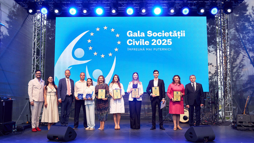 Gala Societății Civile 2025: premii europene pentru excelență în activitate pentru șase organizații