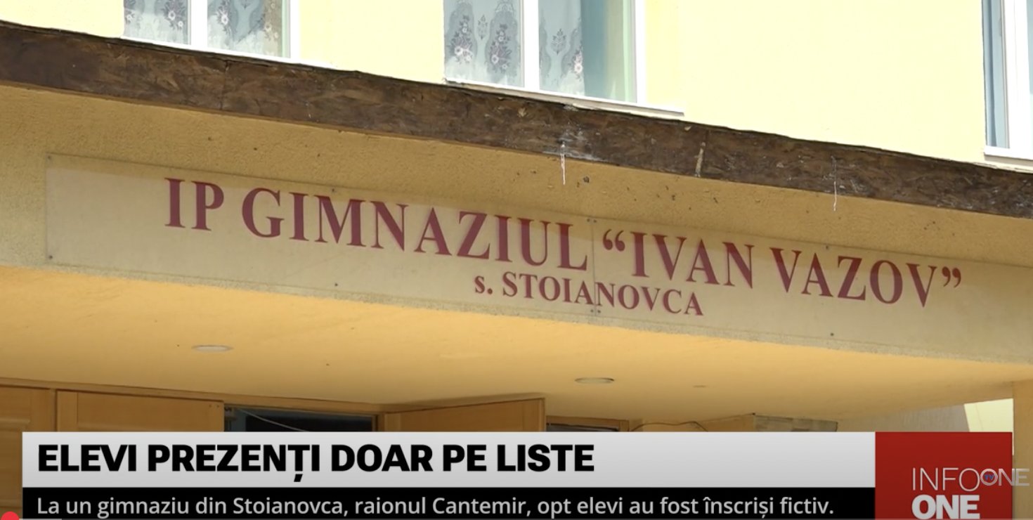 VIDEO Zeci de mii de lei pentru elevi fictivi: fosta directoare a școlii din Stoianovca refuză să ofere o reacție