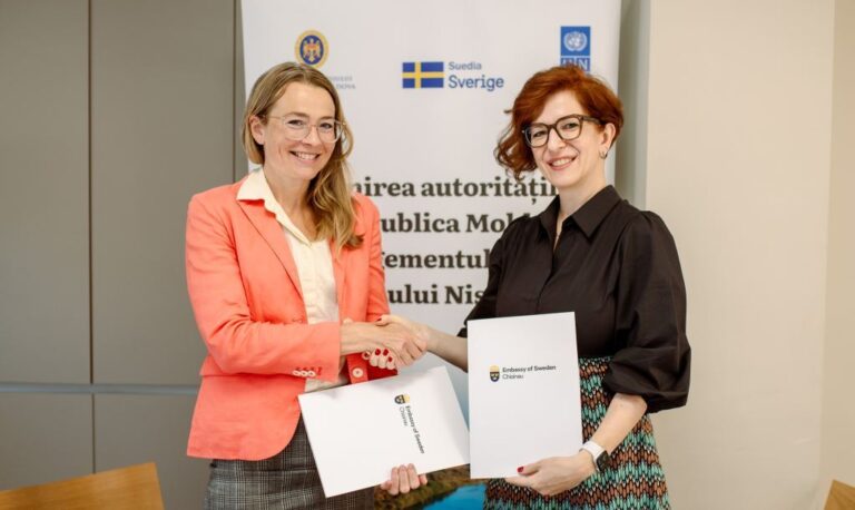 Suedia oferă un sprijin suplimentar de 800.000 de dolari pentru protecția râului Nistru