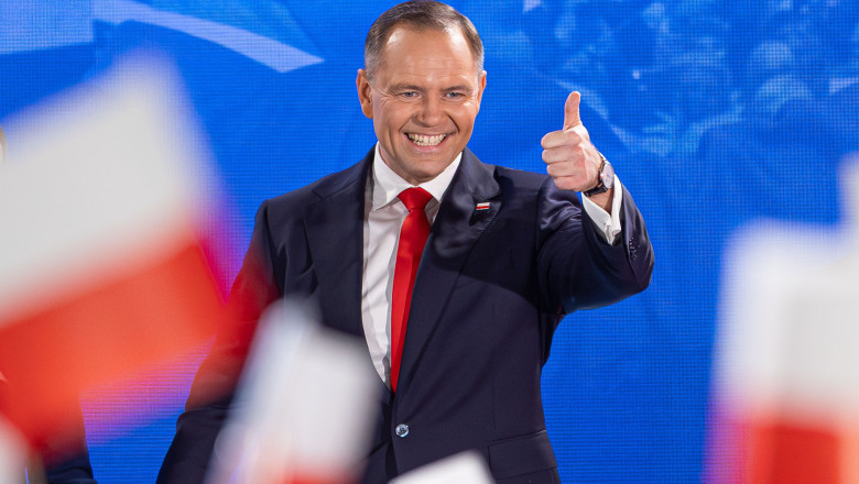Polonezii și-au ales noul președinte: Euroscepticul Karol Nawrocki a obținut un scor de 50,9%