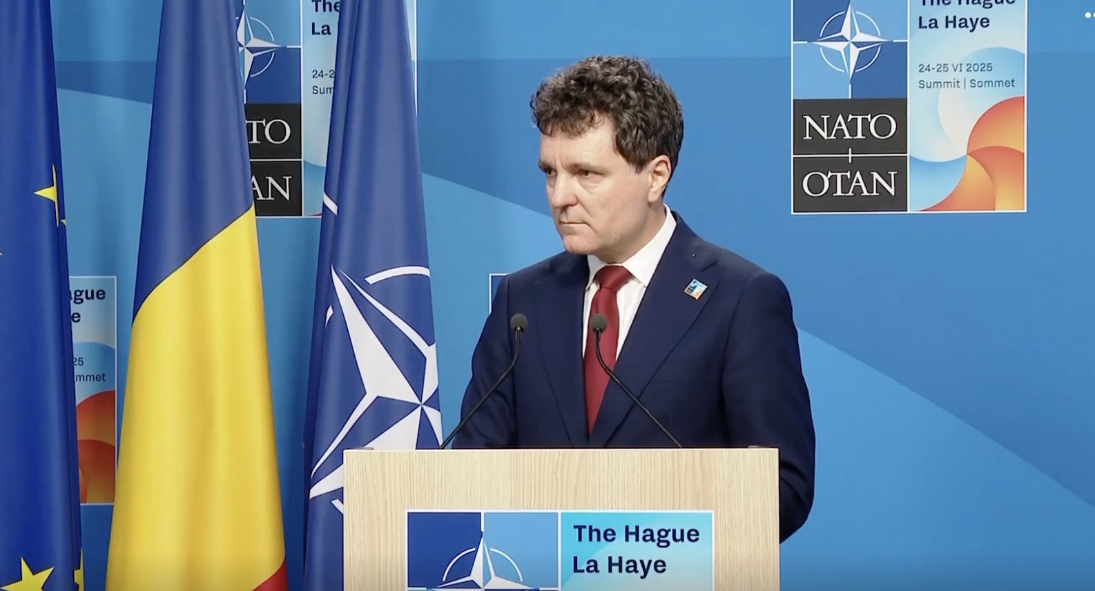 Nicușor Dan la summitul NATO: România e pregătită să ajute Moldova în fața campaniilor de dezinformare