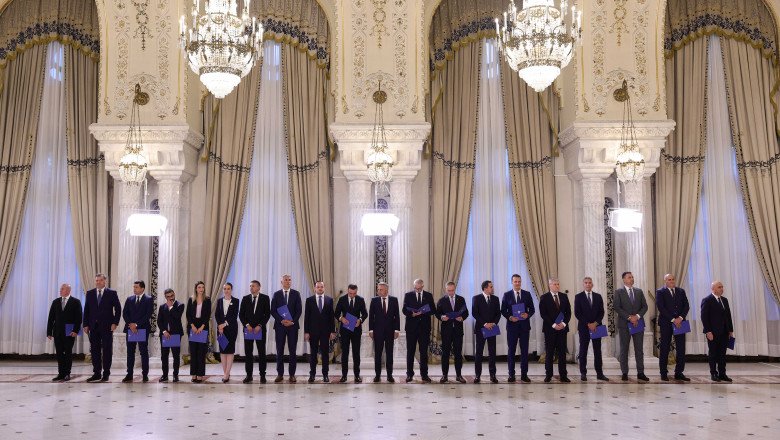 Guvernul condus de Ilie Bolojan a depus jurământul. Nicușor Dan: „Sunt optimist”
