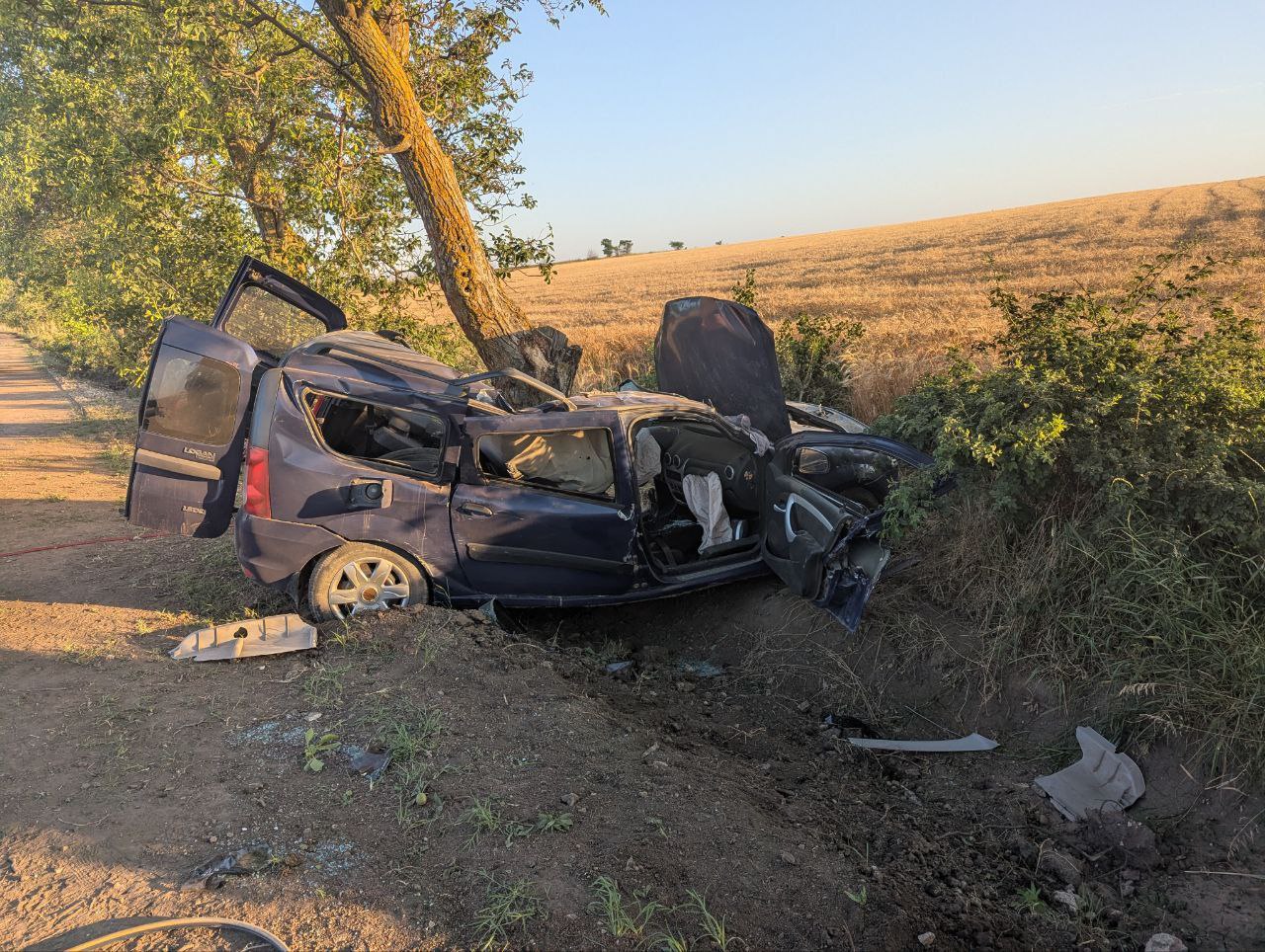 Două persoane au murit într-un grav accident rutier produs la Colibași, Cahul