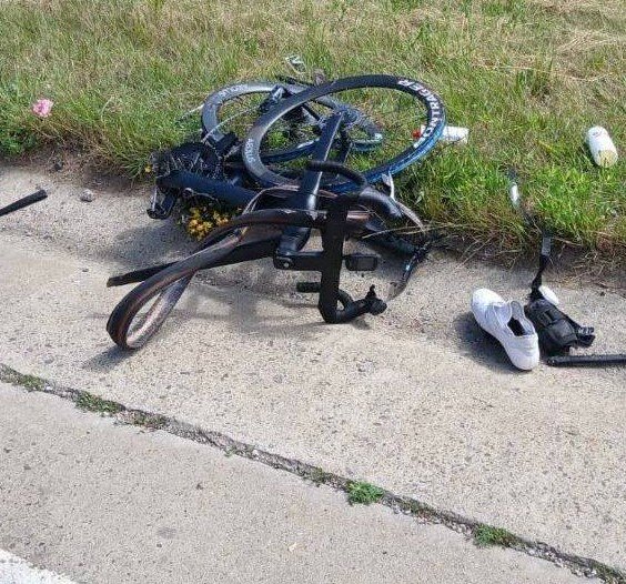 Accident grav lângă comuna Băcioi. Un biciclist a murit după ce a fost lovit de o mașină