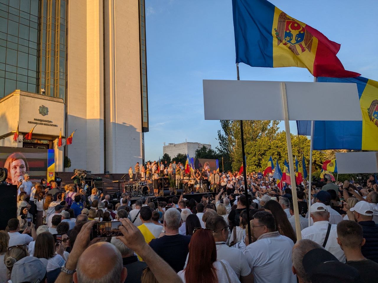 Maia Sandu, la Marșul Suveranității: ”Moldova europeană este garantul suveranității noastre”