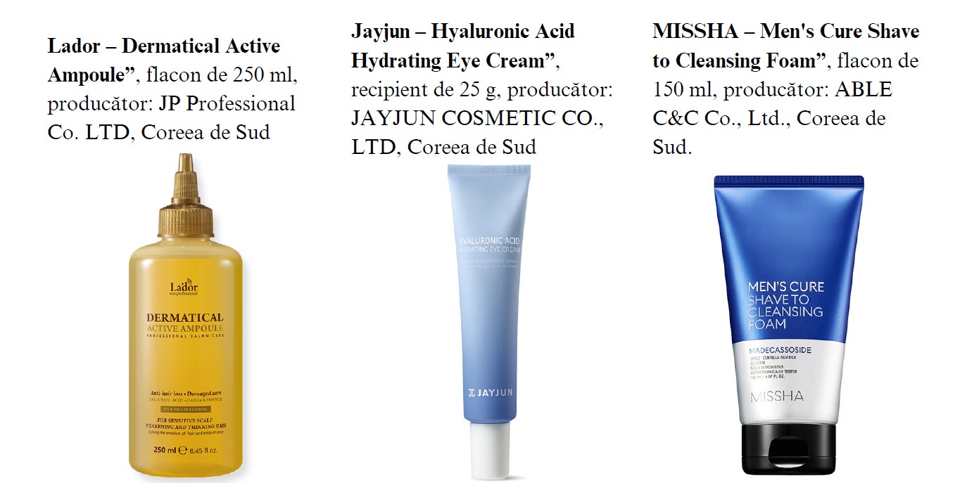 Substanțe toxice, depistate în cosmetice coreene comercializate în Chișinău