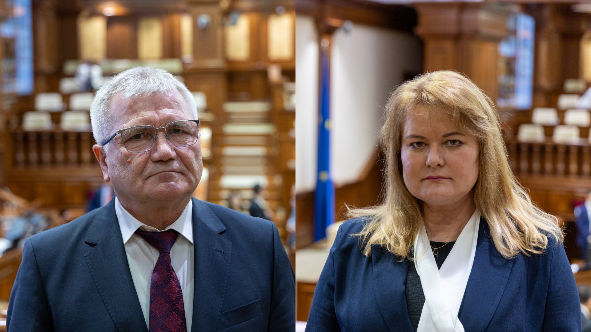 Liuba Șova și Nicolae Roșca, numiți de Parlament judecători la Curtea Constituțională