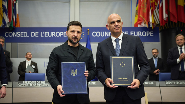 Va fi creat un tribunal pentru crima de agresiune împotriva Ucrainei. Zelenski a semnat un acord cu Consiliul Europei 